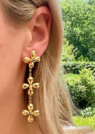 Charlotte Earrings | Amazonite