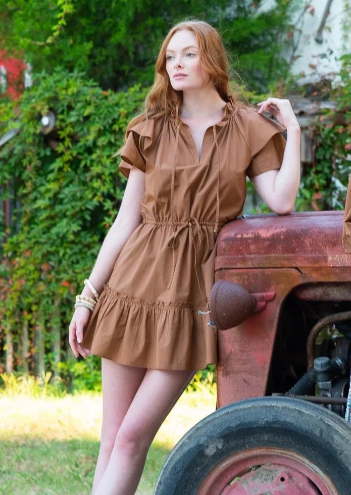 Tinsley Dress | Brown
