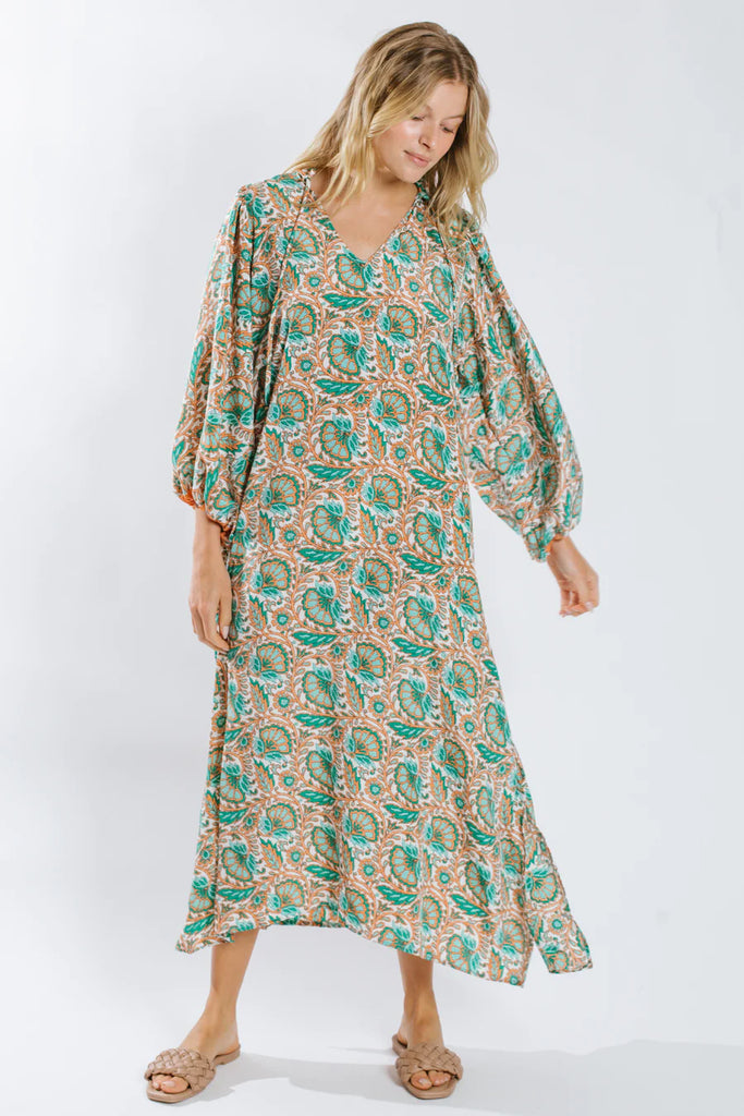 Ujala Long Sleeve Maxi Dress