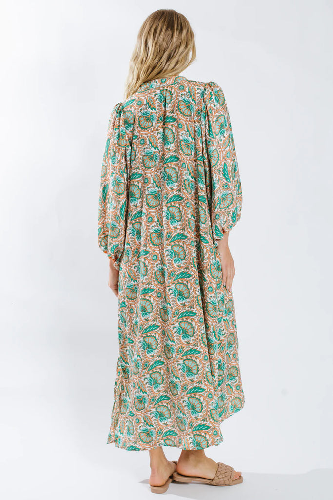 Ujala Long Sleeve Maxi Dress