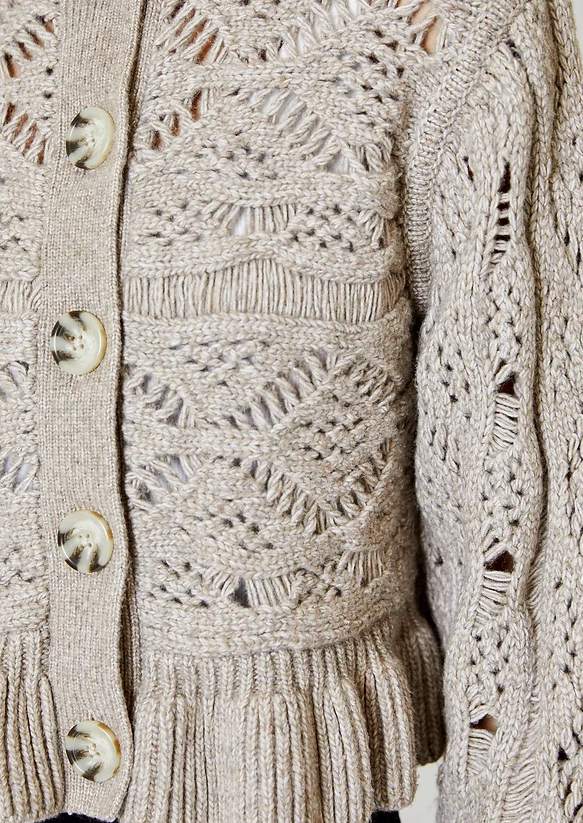 Callie Cardigan | Mushroom