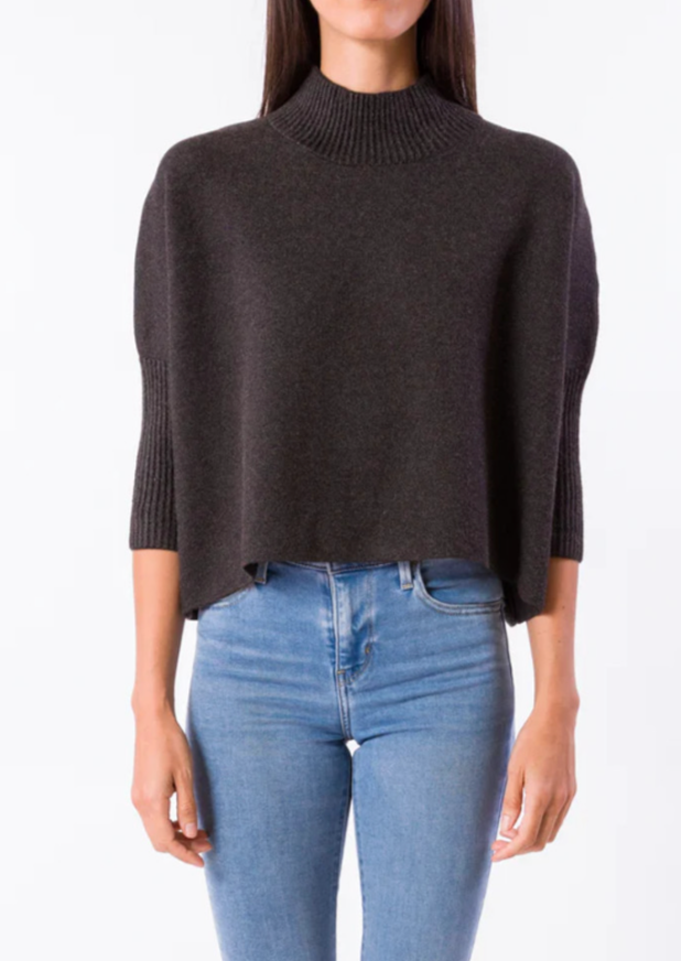 Aja Sweater | Charcoal