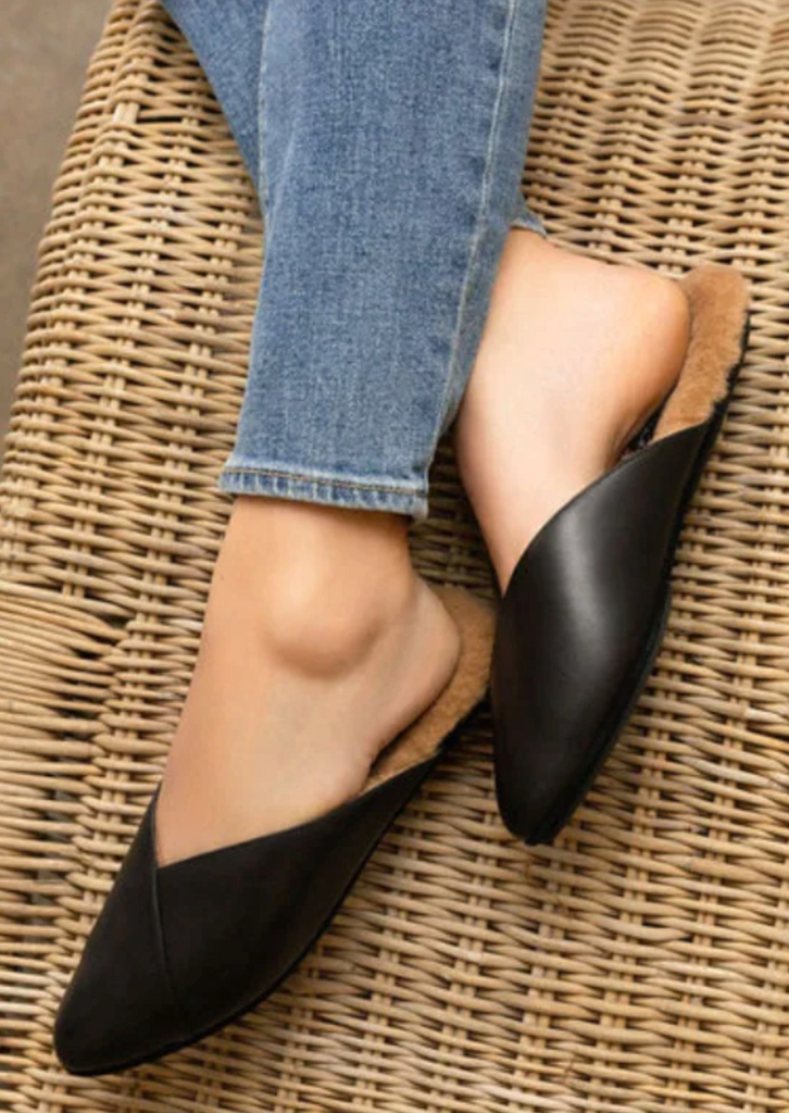 Valentina Slide | Black