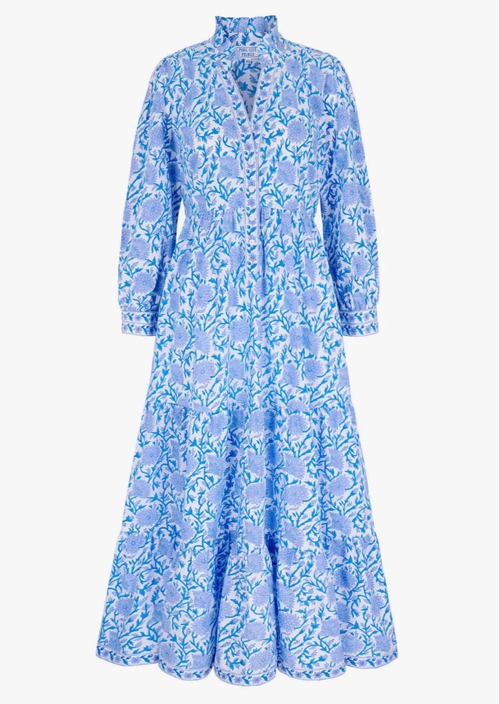 Kerela Dress | Cobalt Jaal