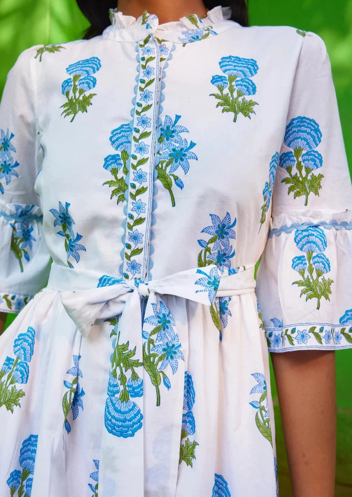 Panama Dress | Cobalt Lily