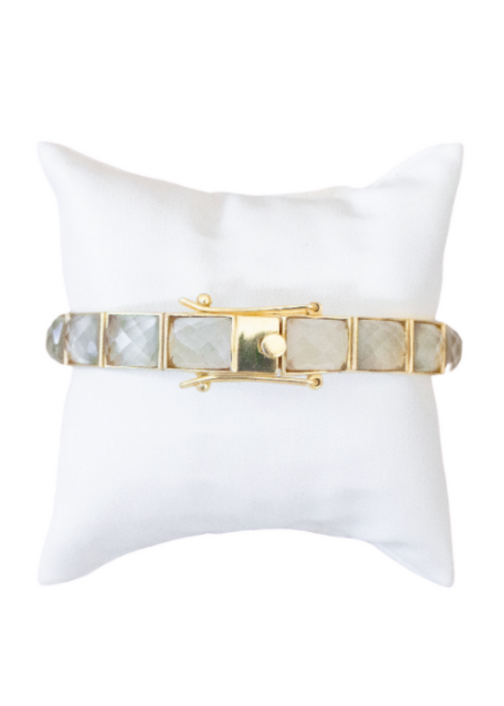 Marni Bracelet | Green Amyethst