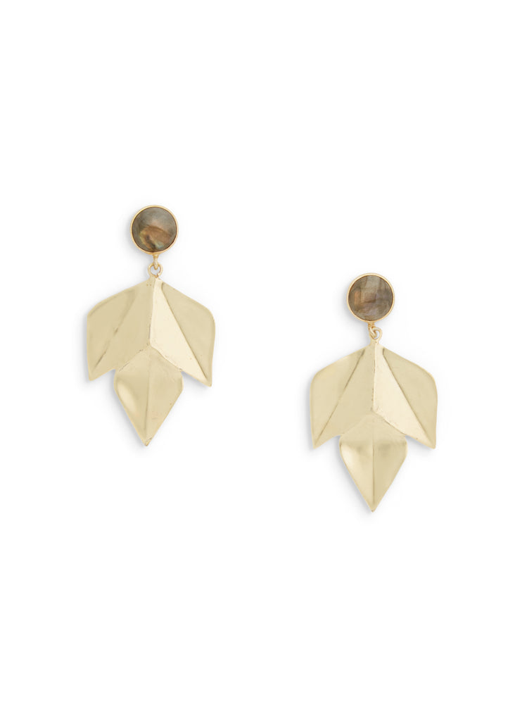 Isabel Earrings | Labradorite