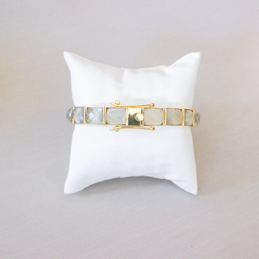 Marni Bracelet | Green Amyethst